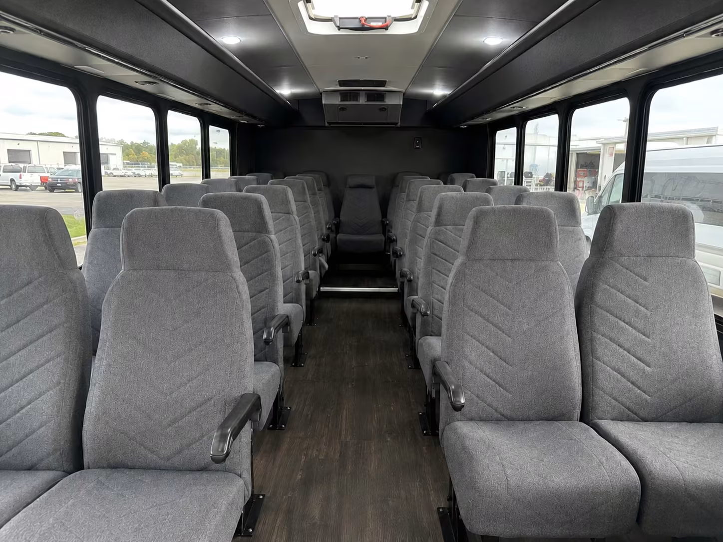20 passenger minibus inside