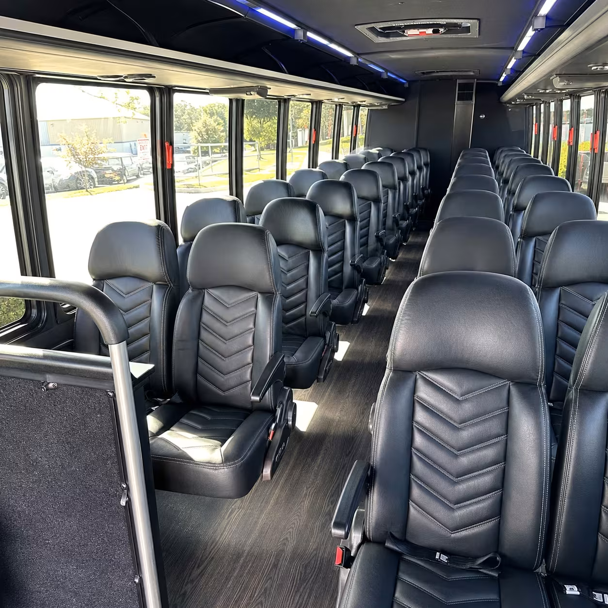 30 passenger minibus interior