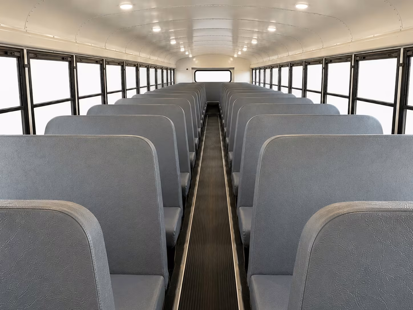 school bus interior