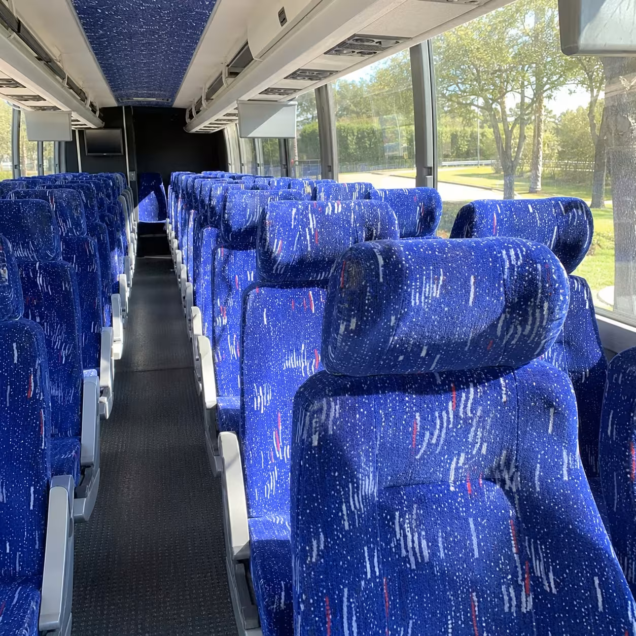 simi valley charter bus interior