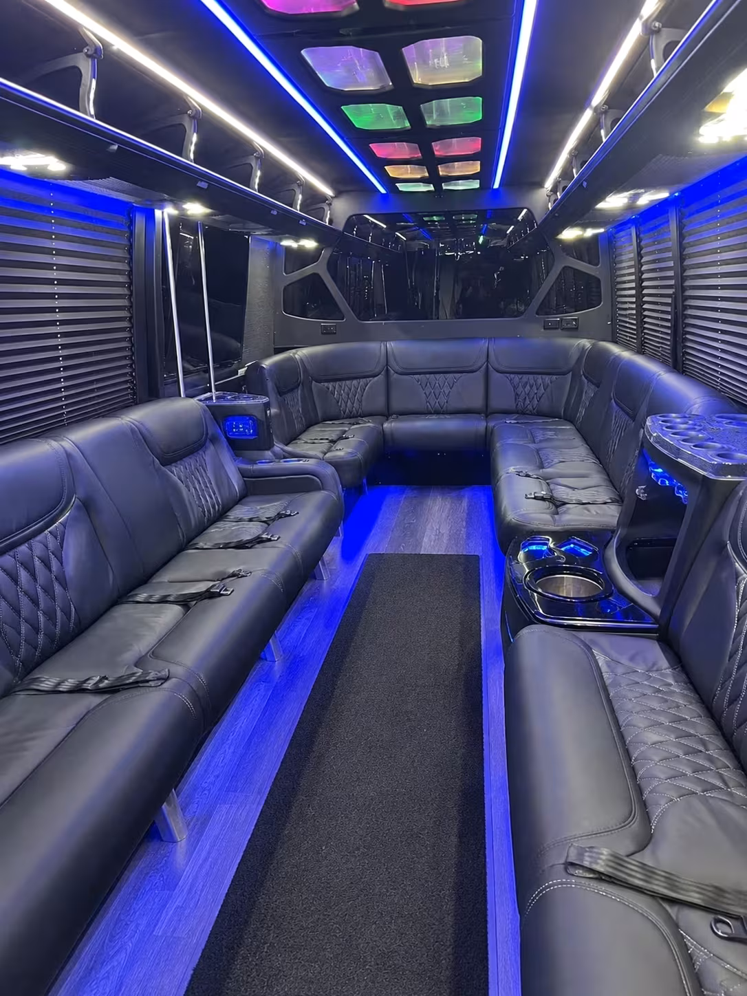 simi valley prom party bus rentals with onboard amenities