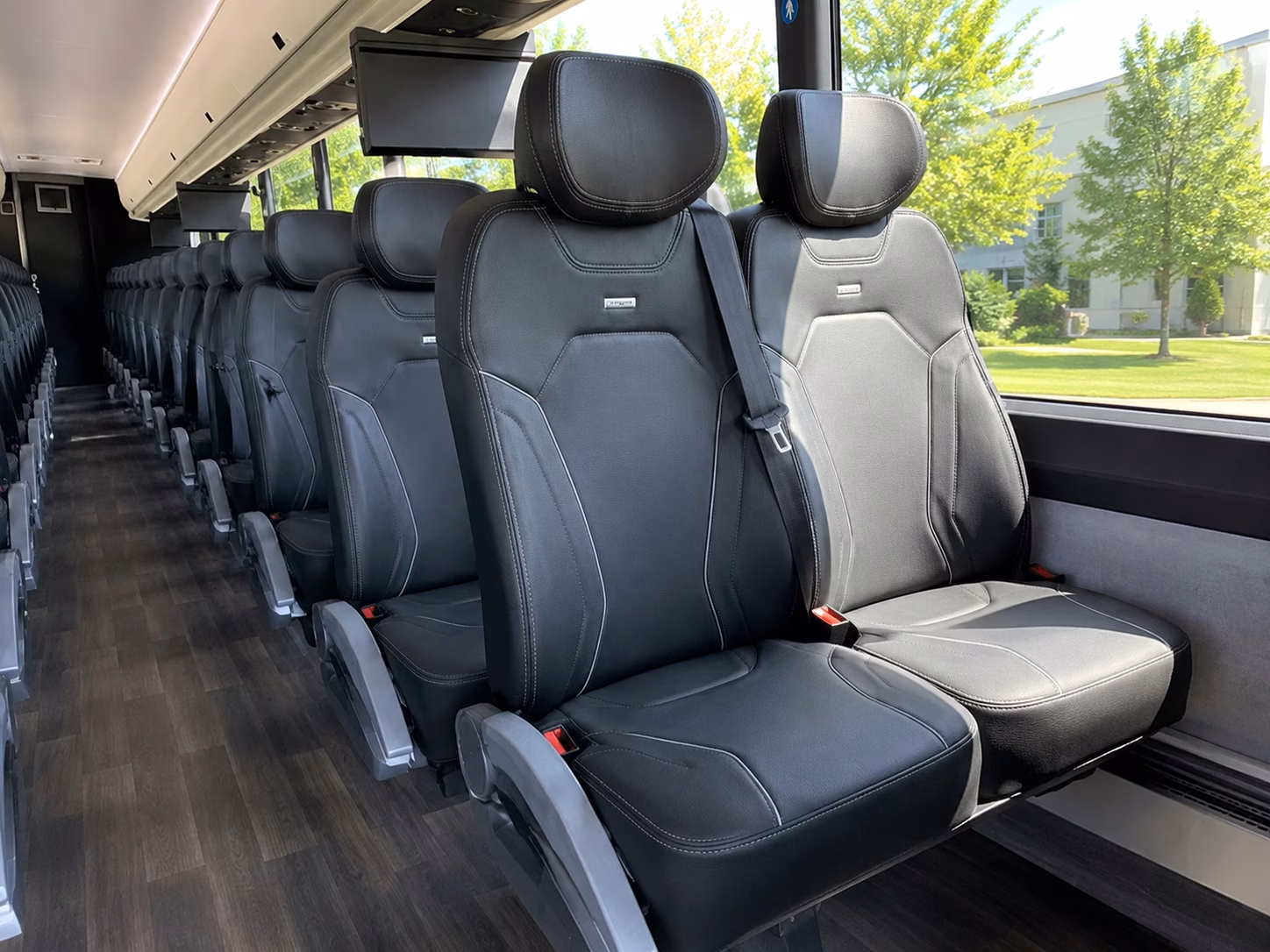 simi valley wedding shuttle buses between hotels and venues